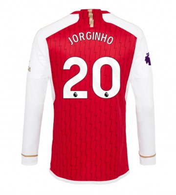 Arsenal Jorginho Frello #20 Hemmatröja 2023-24 Långärmad